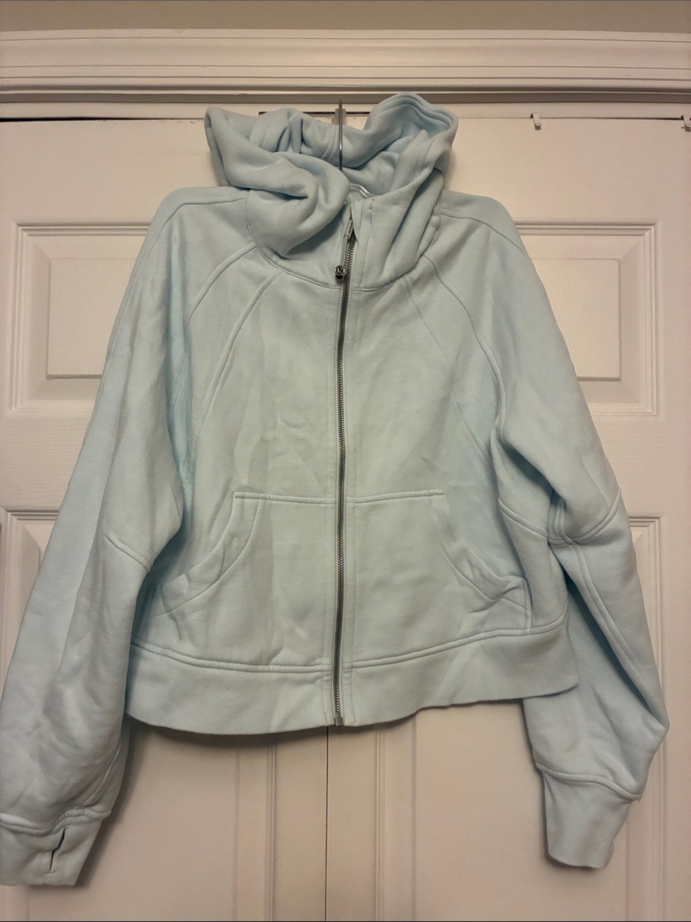 Lululemon Scuba Oversized Full-Zip Hoodie Blue - Size XS/S
